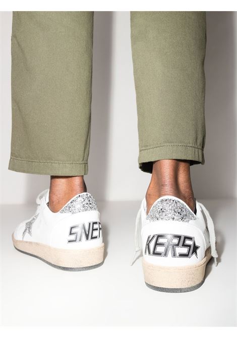 Sneakers ball star in bianco e grigio - GOLDEN GOOSE -  donna GOLDEN GOOSE | GWF00117F00377311325